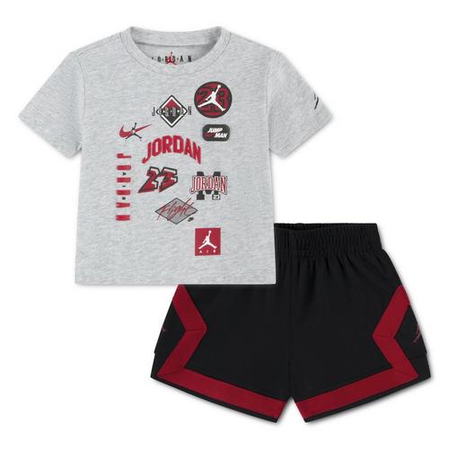 Baby Boys' Jordan Dynasty Patch T-Shirt and Shorts Set - Primary Image