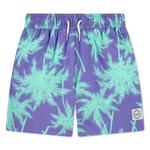 Boys' abercrombie kids Core Poly Swim Trunks - Thumbnail 1 of 4