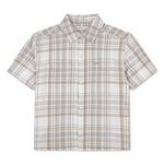 Boys' abercrombie kids Boxy Woven Button Up Shirt - Thumbnail 1 of 3