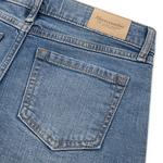 Girls' abercrombie kids Midi Destroy Jean Shorts - Thumbnail 5 of 5