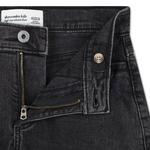 Girls' abercrombie kids High Rise Relaxed Jean Shorts - Thumbnail 3 of 4