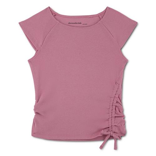 Girls' abercrombie kids Shoulder Play T-Shirt - Primary Image