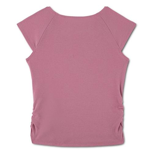 Girls' abercrombie kids Shoulder Play T-Shirt - Primary Image