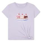 Girls' abercrombie kids Sundae Knot T-Shirt - Thumbnail 1 of 3