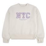 Girls' abercrombie kids NYC Floral Crewneck Sweatshirt - Thumbnail 1 of 3