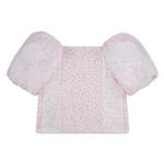 Girls' abercrombie kids Emerson Puff Square Neck Blouse - Thumbnail 3 of 3