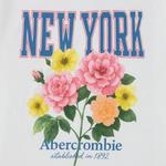 Girls' abercrombie kids New York Flower T-Shirt - Thumbnail 3 of 3