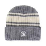 47 Brand South Dakota Coyotes Harbor Stripe Beanie - Thumbnail 1 of 2