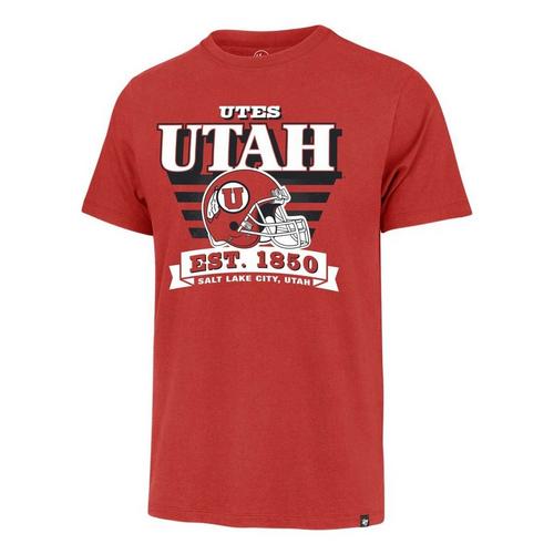 47 Brand Utah Utes Stripe Splash T-Shirt - Primary Image