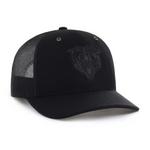 47 Brand Chicago Bears Carhartt Black Out Trucker Hat Adjustable Hat - Thumbnail 2 of 3