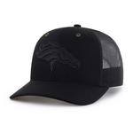 47 Brand Denver Broncos Carhartt Black Out Trucker Hat Adjustable Hat - Thumbnail 1 of 3