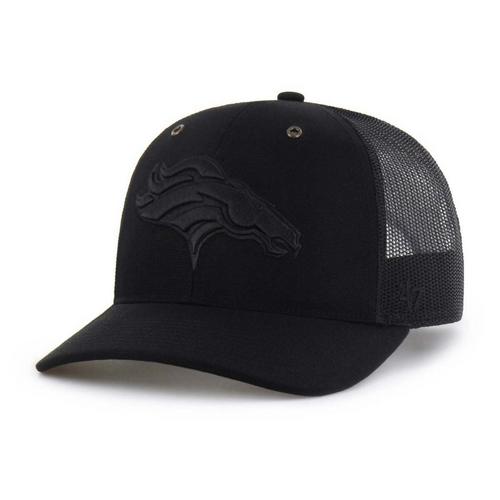 47 Brand Denver Broncos Carhartt Black Out Trucker Hat Adjustable Hat - Primary Image