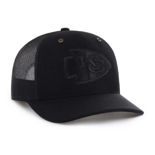 47 Brand Kansas City Chiefs Carhartt Black Out Trucker Hat Adjustable Hat - Primary Image