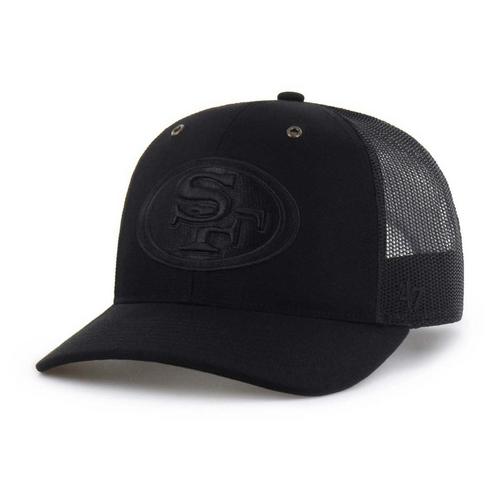 47 Brand San Francisco 49ers Carhartt Trucker Black Out Hat Adjustable Hat - Primary Image