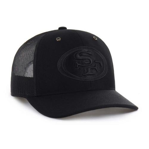 47 Brand San Francisco 49ers Carhartt Trucker Black Out Hat Adjustable Hat - Primary Image