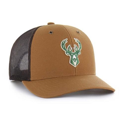47 Brand Milwaukee Bucks Carhartt Trucker Adjustable Hat - Primary Image