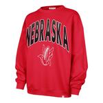 47 Brand Women's Nebraska Cornhuskers Extra Inning Crew - Thumbnail 1 of 2
