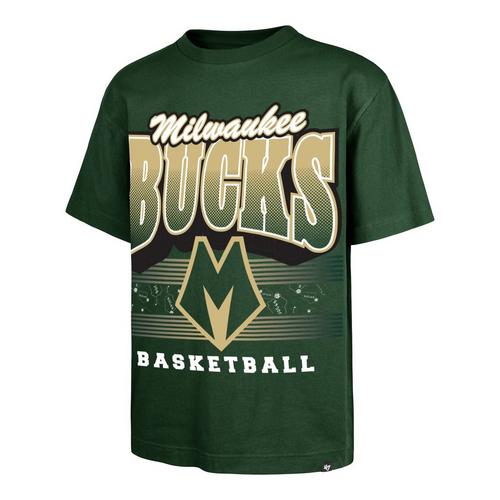 47 Brand Milwaukee Bucks 2025 City Edition Hand Check T-Shirt - Primary Image
