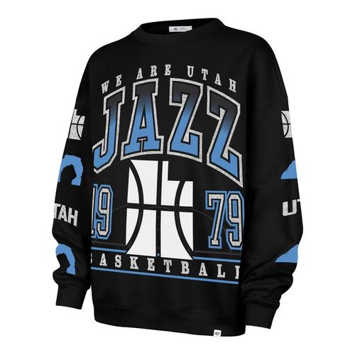 47 Brand Women's Utah Jazz 2025 City Edition Go Big Crewneck - Primary Image