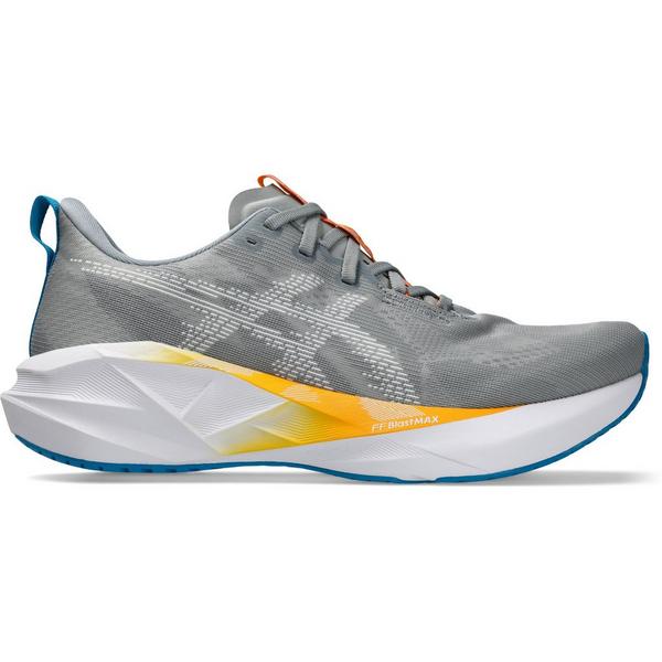Men's ASICS Novablast 5 Running Shoes 10 Regular Gravel/White