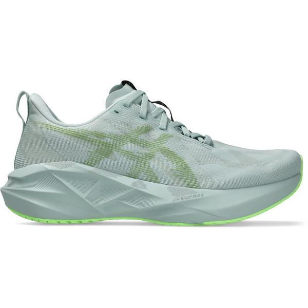 Men's ASICS Novablast 5 Running Shoes 8.5 Regular Cold Moss/Light Orange