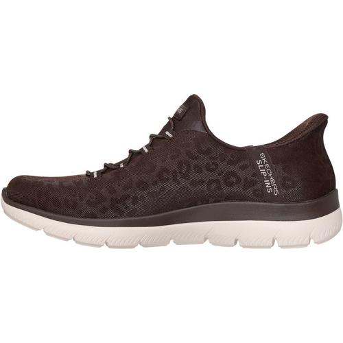 Women's Skechers Slip-ins: Arch Fit Summits - Luxe Leopard Shoes - Primary Image