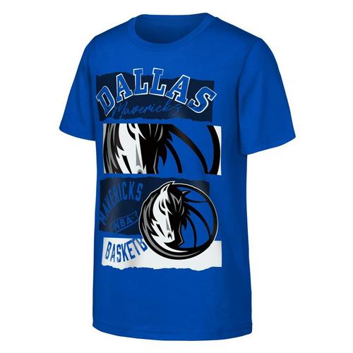 Genuine Stuff Kids' Dallas Mavericks In The Paint T-Shirt - Primary Image