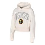 Genuine Stuff Girls' Denver Nuggets Franchise Cropped Hoodie - Thumbnail 2 of 3