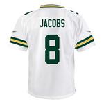 Nike Kids' Green Bay Packers Josh Jacobs #8 Game Jersey - Thumbnail 2 of 3