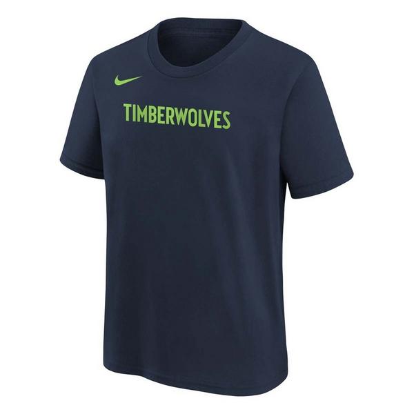 Kids' Minnesota Timberwolves Essentials Nike T-Shirt XLarge Navy