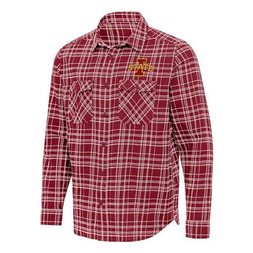 Antigua Iowa State Cyclones Private Long Sleeve Flannel - Primary Image