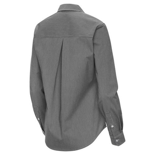 Antigua Women's Boston Bruins Porter Woven Long Sleeve Button Up - Primary Image