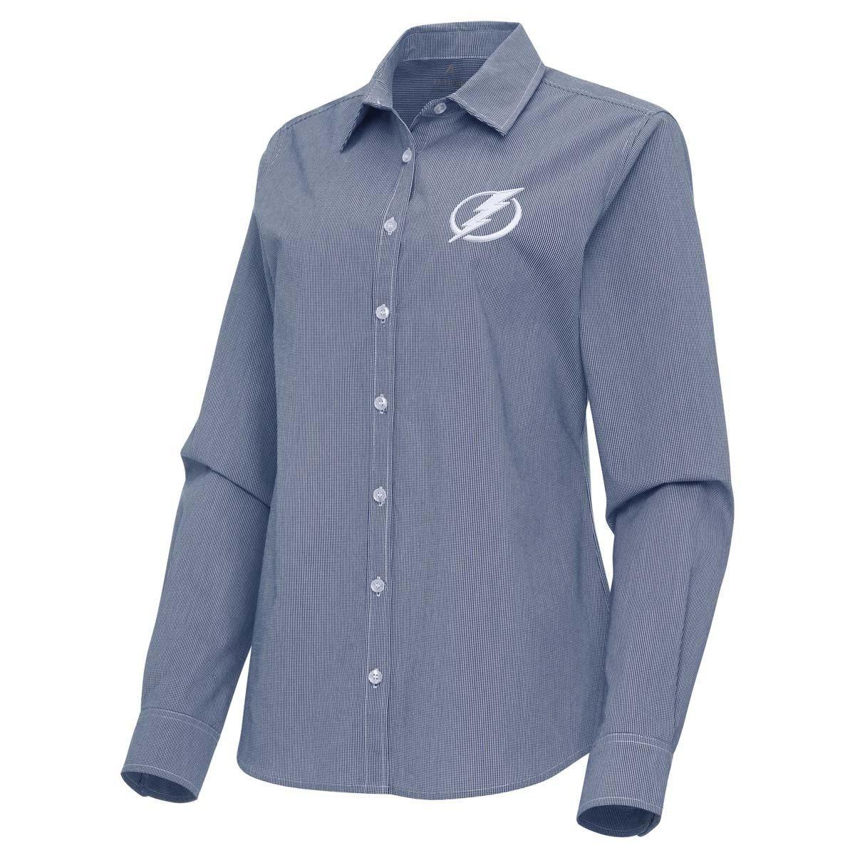 Antigua Women's Tampa Bay Lightning Porter Woven Long Sleeve