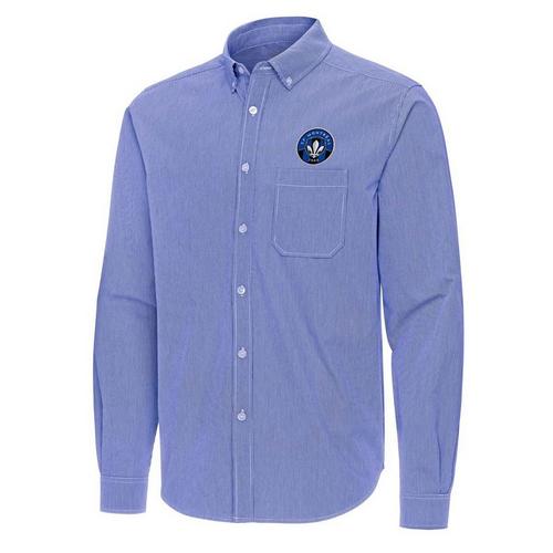 Antigua Montreal Impact Porter Woven Button Up Shirt - Primary Image