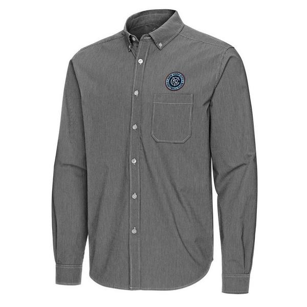 Antigua New York City FC Porter Woven Button Up Shirt