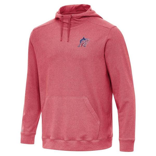 Miami Marlins Antigua Americana Cloud Hoodie 3XLarge Dark Red Heather