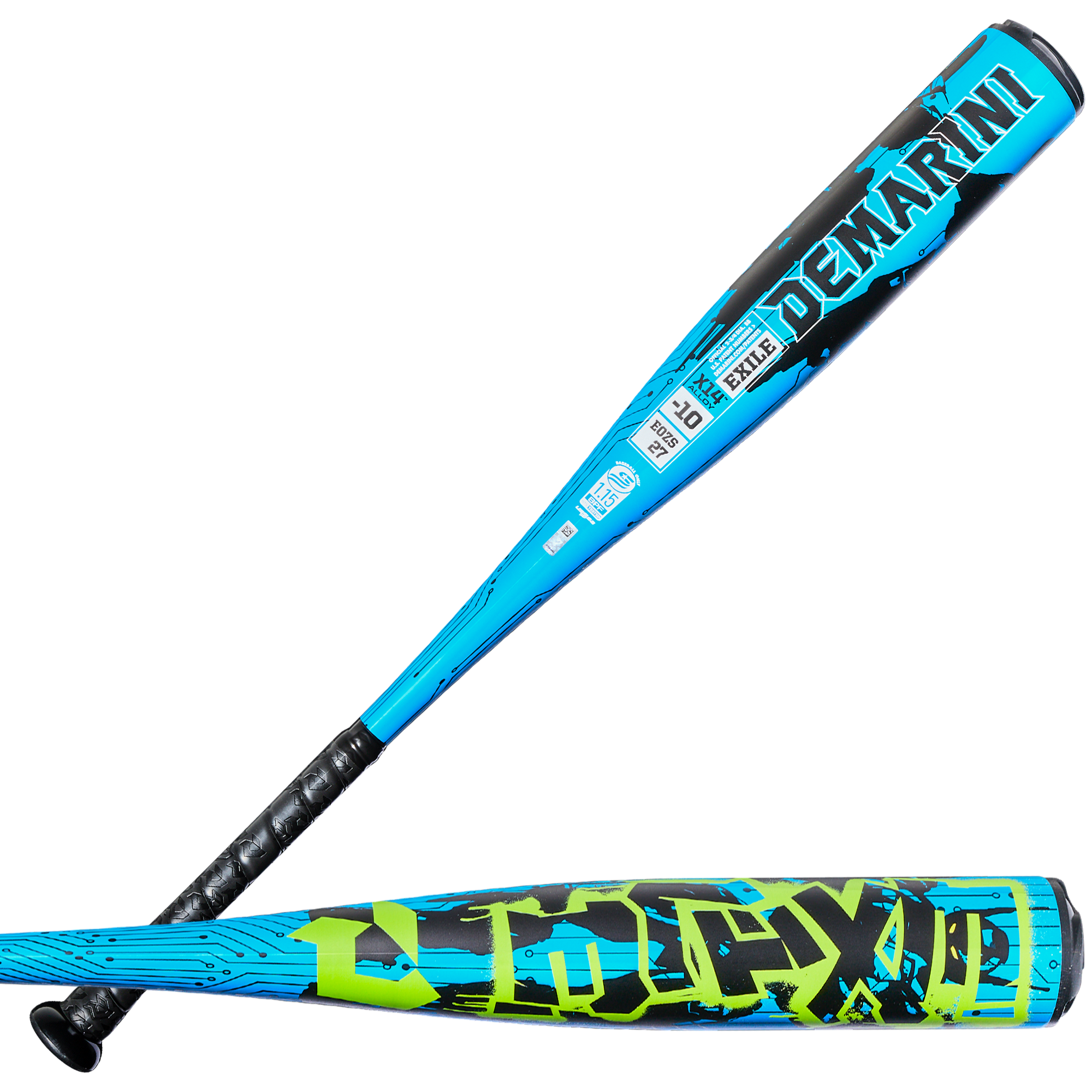 DeMarini Youth 2027 Exile USSSA Baseball Bat
