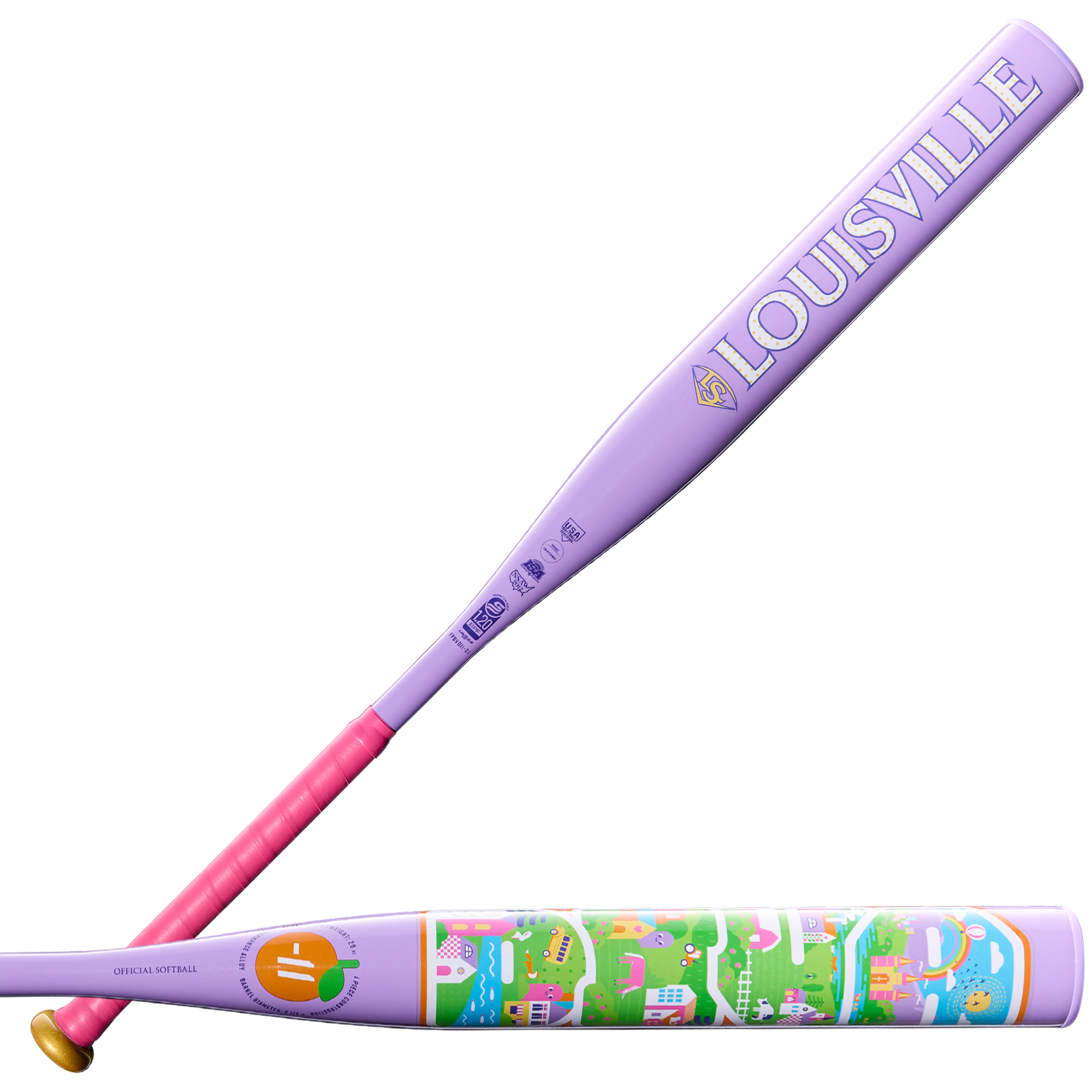 Louisville Slugger Youth 2027 Diva Fastpitch Softball Bat