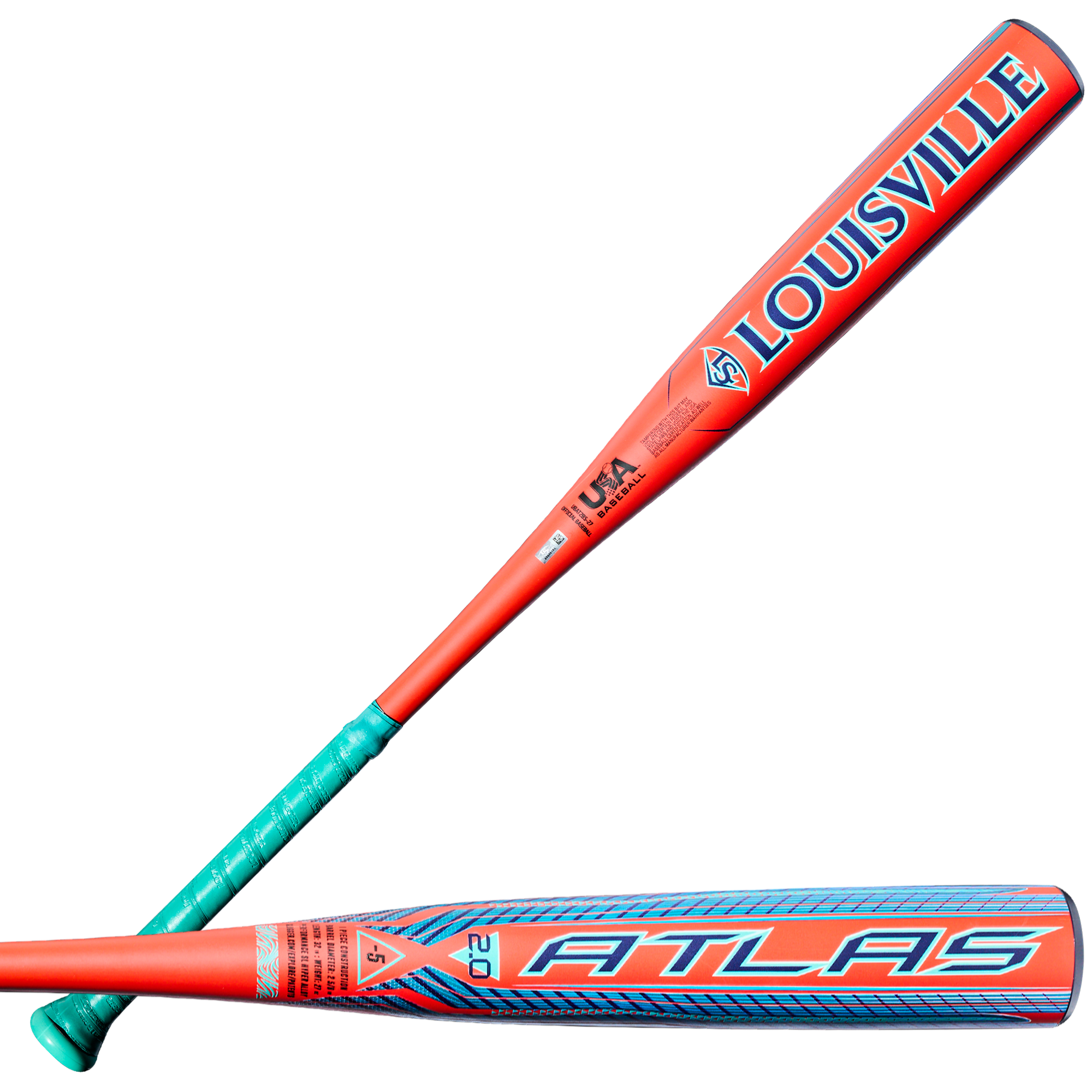 Louisville Slugger Youth 2027 Atlas 2.0 USA Baseball Bat
