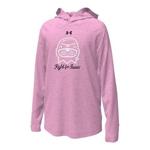 Under Armour Girls' Iowa Hawkeyes Breezy Hoodie - Primary Image