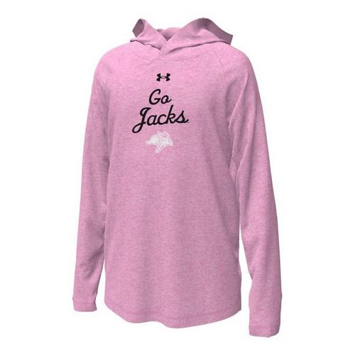 Under Armour Girls' South Dakota State Jackrabbits Breezy Hoodie - Primary Image