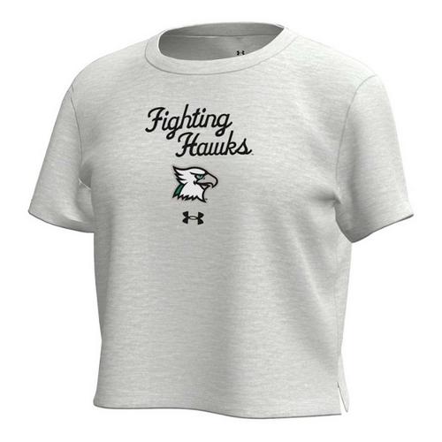 Under Armour Girls' North Dakota Fighting Hawks Breezy Crop - Primary Image