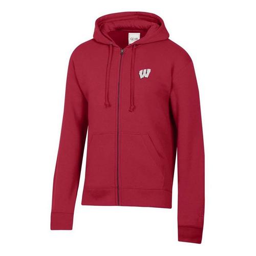 Gear For Sports Wisconsin Badgers Logo Big Cotton Full Zip - Primary Image