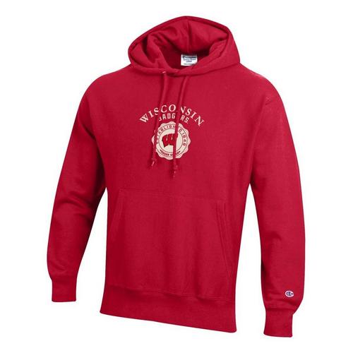 Champion Wisconsin Badgers Reverse Weave 25 Hoodie | SCHEELS.com