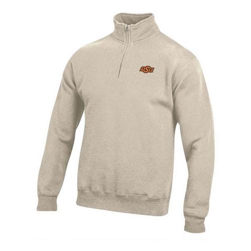 Gear For Sports Oklahoma State Cowboys Logo Big Cotton Long Sleeve 1/4 Zip - Primary Image