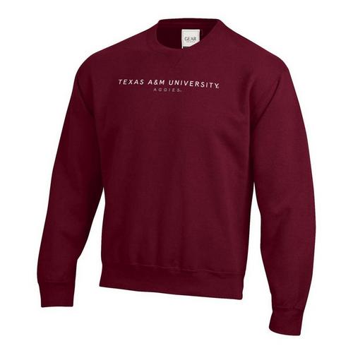 Gear For Sports Texas A&M Aggies Walk The Line Big Cotton Crew - Primary Image