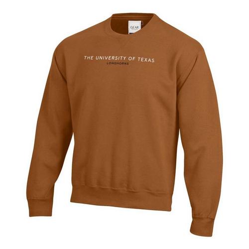 Gear For Sports Texas Longhorns Walk The Line Big Cotton Crew - Primary Image