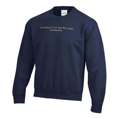 Gear For Sports Notre Dame Fighting Irish Walk The Line Big Cotton Crew - Primary Image