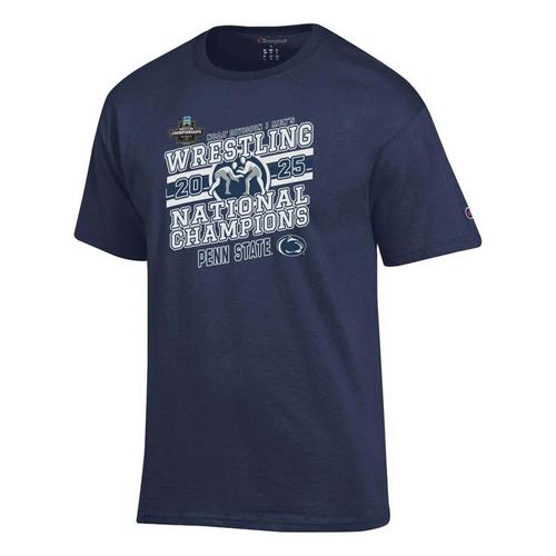 Champion Penn State Nittany Lions 2025 Wrestling National Champions Jersey T-Shirt - Primary Image