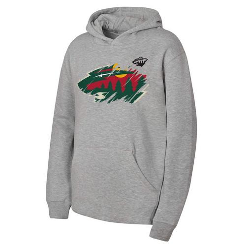 Genuine Stuff Kids' Minnesota Wild Rip Hoodie - Primary Image